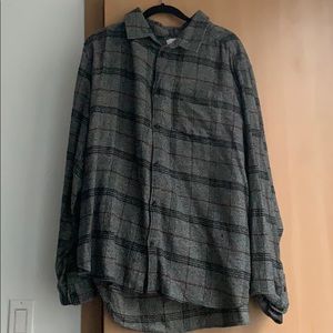 Oversized flannel